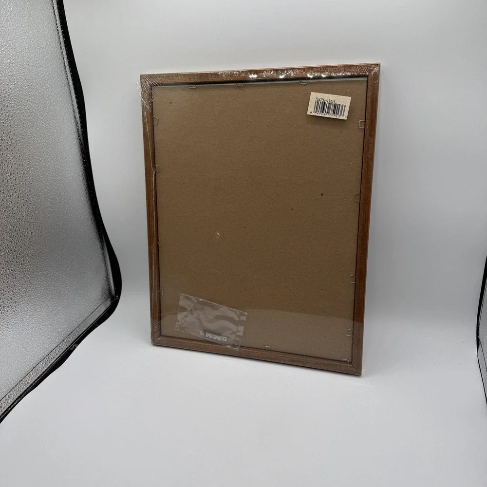 School Days‎ Wood Collage Picture Frame 12x15 Brown Wall 13 Photo Retro Display